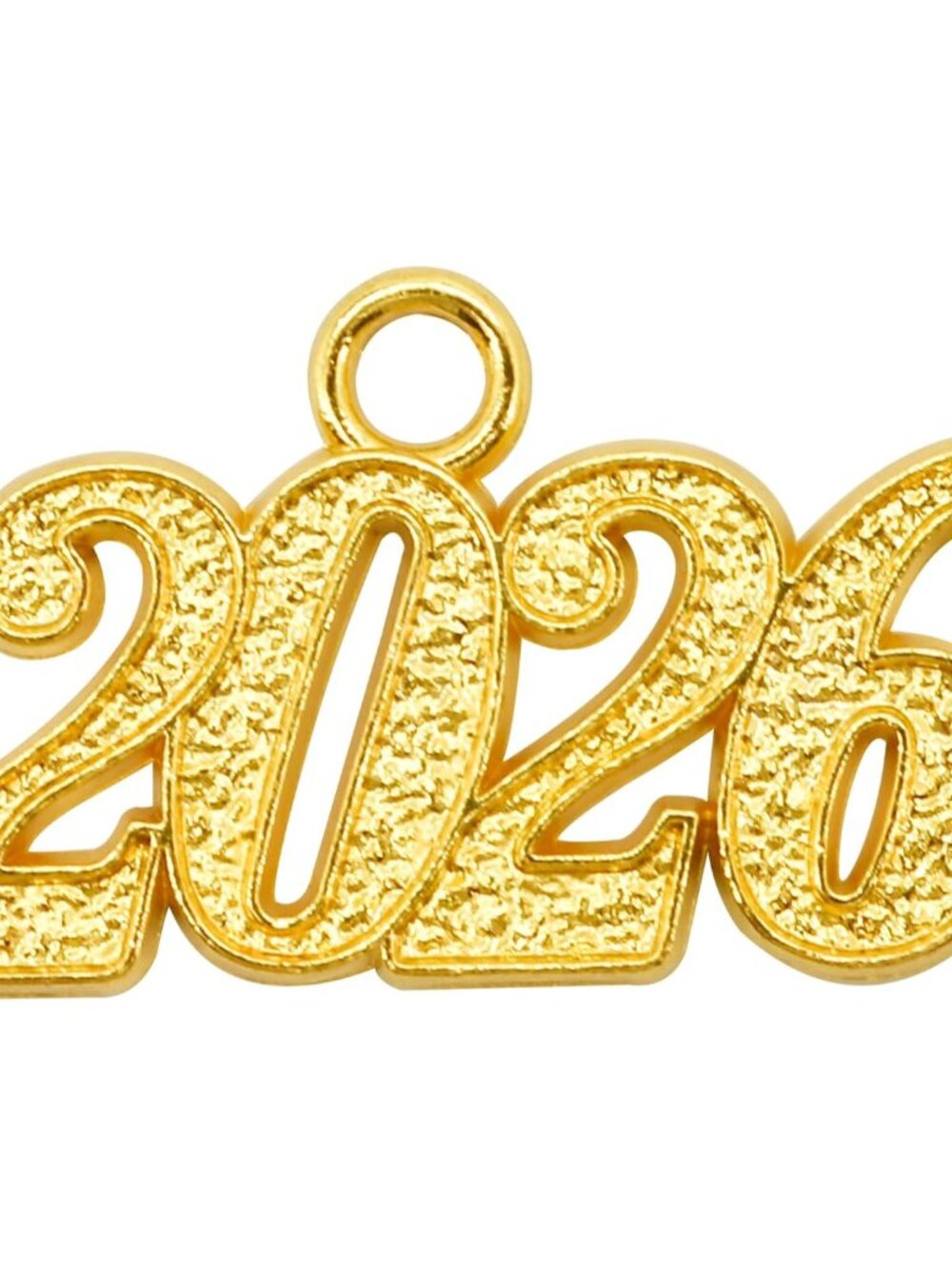 Alloy Year Charm for Graduation Tassel 2021 2022 Gold Silver Bling